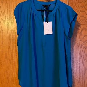 NEW w/ Tags. 41 Hawthorn Blouse - Hope Split Neck